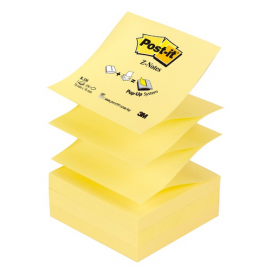 QUITA-PON BLOC ZIG-ZAG 76X76MM AMARILLO R-330 POST-IT 3M